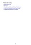 Page 937Problems with Printing
Printing Does Not Start
Paper Jams
Paper Does Not Feed Properly/"No Paper" Error Occurs
Cannot Print Properly with Automatic Duplex Printing
Copying/Printing Stops Before It Is Completed
937 