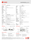 Page 2SPECIFICATIONS
WHAT’S IN THE BOX
• Projector
• Power Cord
• Computer Cable (Mini Dsub15-Mini Dsub15)
• Projector Remote Control LV-RC10  (includes battery)
• Quick Start Guide (Book)
• User’s Manual (CD-ROM)
• Warranty Card
• USB Cable*  ** (Type-A to Mini Type-B)
• Interactive Pens LV-IP01*  **  (includes two pens with batteries)
ACCESSORIES
• Projector Remote Control with  Laser Pointer (Wireless) LV-RC09*
• Projector Remote Control LV-RC10*  (includes battery)
• Wall Mount LV-WL02*  ***
• Finger Touch...