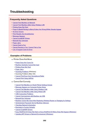 Page 1052TroubleshootingFrequentlyAskedQuestions
