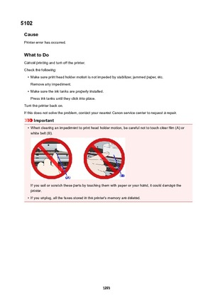 Page 12935102Cause
Printer error has occurred.
WhattoDo Cancel printing and turn off the printer.
Check the following: