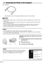 Page 86
3 Connecting the Printer to the Computer 
Use a USB cable.
Recommended: Canon or other computer manufacturer cable, up to 5 meters in length.
• Never attempt to plug the power cord into the power outlet or unplug the power cord when your 
hands are wet.
• Never damage, modify, stretch, or excessively bend or twist the power cord. Do not place heavy 
objects on the power cord.
• Never use any power supply other than the standard power supply available in the country of 
purchase. Using the incorrect...