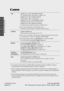 Page 184© CANON INC. 2011                                                                         \
                    PUB. DIM-1009-000A
Canon Inc.
 30-2, Shimomaruko 3-chome, Ohta-ku, Tokyo 146-8501, Japan 
USA CANON U.S.A., INC. NEW JERSEY OFFICE
  100 Jamesburg Road, Jamesburg, NJ 08831 USA
  CANON U.S.A., INC. CHICAGO OFFICE
  100 Park Blvd., Itasca, IL 60143 USA 
  CANON U.S.A., INC. LOS ANGELES OFFICE
  15955 Alton Parkway, Irvine, CA 92618 USA
  CANON U.S.A., INC. HONOLULU OFFICE
  210 Ward Avenue,...