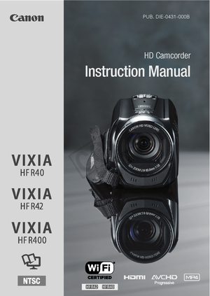Page 1PUB. DIE-0431-000B
HD Camcorder
Instruction Manual
64
COPY  