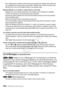 Page 164164 Š Additional Information
- Wi-Fi networks with a stealth function that do not broadcast their network name (SSID) will 
not be detected by the camcorder during the Wi-Fi network setup. Perform the setup manu-
ally ( A140) or turn off the stealth function of the wireless router.
Wireless playback on a computer or similar device is not smooth. - Playback may not be smooth depending on the wireless router’s settings and capability.
- Connect the computer to the access point using a LAN cable.
- Remove...