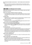 Page 171Additional Information Š 171
6/4  List of Messages for Wi-Fi Functions
Refer also to the instruction manual  of your wireless router and other 
devices you will use.
The compact power adapter was disconnected.   Could not safely remove the external hard 
drive.
- While the camcorder was connected to an external hard drive, the camcorder’s compact  power adapter was disconnected and the connection was ended. Check whether data in the 
hard drive was corrupted.
Another user is already controlling the...