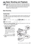 Page 41Basic Shooting and Playback Š 41
Basic Shooting and Playback
This chapter covers how to easily record video and photos in  mode, play them back, and how to use other basic func-
tions. To enjoy full access to menus and more advanced func-
tions, refer to  Advanced Shooting  (A 60) and  Advanced 
Playback and Editing  (A 92).
Basic Recording
Shooting Video
With   mode, you can take great-looking videos by letting the cam-
corder automatically adjust settings based on the recording situation.
Operating...