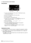 Page 5252 Š Basic Shooting and Playback
3Touch [K] twice when finished.
During playback:
Adjusting the volume
1 During playback, touch the screen to display the playback controls.
2Touch [ Ý], drag your finger along the [Speaker]* bar to adjust the 
volume and touch [ K].
* When   > q  >  [AV/Headphones] is set to [ Ó Headphones], adjust the 
[Headphones] bar instead.
! Jump to the beginning of the scene. Double-tap to jump 
to the previous scene.
 Jump to the beginning of the next scene.
# Pause the playback....