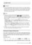 Page 97Advanced Playback and Editing Š 97
IMPORTANT
• If you use copyrighted songs and music tracks in your video creations,  remember that music under copyright may not be used without permis-
sion from the copyright holder, except for cases permitted under appli-
cable laws, such as for personal use. Make sure to follow applicable 
laws when using music files.
NOTES
• Initializing a memory card will permanently erase any music files you  may have transferred to the card. ( 6/4  The music files that 
come...