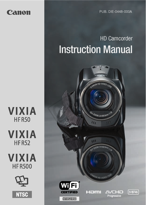 Page 1PUB. DIE-0448-000A
HD Camcorder
Instruction Manual
B
COPY  