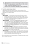 Page 134134 Š Wi-Fi Functions
2 Touch the desired setup method.Depending on the setup method chosen, the procedure will be 
different. Read the descriptions below and continue with the procedure 
described in the relevant page.
Options
* WPS, which stands for Wi-Fi Protected Setup, is a standard that makes connect- ing to a wireless router easier. 
[WPS: Button]*Simply press and hold the WPS button on your 
wireless router and then touch the camcorder’s screen. This is 
the easiest connection method if you are...