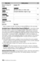 Page 152152 Š Additional Information
* Option available only after connecting an external hard drive to the camcorder.
[Available Space in Memory]/[Used Space in Memory]: In recording mode, 
[Available Space in Memory] displays an information screen where you 
can check the available space on the memory, approximate remaining 
recording times (AVCHD and MP4 movies) and number of photos that can 
be recorded. In playback mode, [Used Space in Memory] displays an 
information screen where you can check the used...