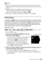 Page 59Advanced Shooting Š 59
NOTES
• When you use relay recording, there will be a momentary stop in the  scene at the point where the camcorder switches from one memory to 
another.
• Dual recording is not available in the following cases. - When the video quality is set to 60P or 35 Mbps.
- When the shooting mode is set to   or .
• When dual recording is activated, decoration is not available.
Shooting Modes
In addition to   mode, the camcorder features a number of shoot-
ing modes that offer the most...