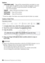 Page 9696 Š Advanced Playback and Editing
Options
* The last four digits of the folder name indicate the date the folder was created. 
Copying a Single Photo
Operating modes:
1 In single photo view, select the photo you want to copy.
2 Touch the screen to display the playback controls.
3 Copy the photo.
4 Drag your finger left/right to select another photo to copy or touch [ X]. 
IMPORTANT
• Observe the following precautions while the ACCESS indicator is on or  flashing. Failing to do so may result in permanent...