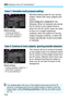 Page 1103 Selecting AI Servo AF Characteristics N
110
Standard setting suited for any moving 
subject. Works with many subjects and 
scenes.
Select [Case 2] to [Case 6] for the 
following: When an obstacle cuts across 
the AF points or the subject tends to 
stray from the AF points, when you want 
to focus on a subject appearing 
suddenly, when the speed of a moving 
subject changes suddenly, or when the 
subject dramatically  moves horizontally 
or vertically.
The camera will try to continue focusing 
on the...