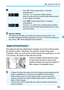 Page 209209
f: Aperture-Priority AE
The aperture opening (diaphragm) changes only at the moment when 
the picture is taken. Otherwise, the aperture remains fully open. 
Therefore, when you look at the scene through the viewfinder or on the 
LCD monitor, the depth of field will look narrow.
Press the depth-of-field preview button 
to stop down the lens to the current 
aperture setting and check the depth of 
field (range of acceptable focus).
Depth-of-Field PreviewN
If the “ 30” shutter speed blinks, it...