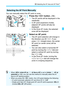 Page 9393
S Selecting the AF Area and AF Point N
You can manually select the AF point or zone.
1Press the  button. (9 )
 The AF points will be displayed in the 
viewfinder.
 In AF point expansion modes, 
adjacent AF points will also be 
displayed.
 In the Zone AF mode, the selected 
zone will be displayed.
2Select an AF point.
The AF point selection will change in 
the direction you tilt < 9>. If you 
press < 9> straight down, the center 
AF point (or center zone) will be 
selected.
 You can also select a...