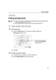 Page 14Basic Printing
9
Printing with Macintosh
1Create a document or open a file to print.
2Select Paper Size.
(1)Select the Page Setup
Page SetupPage Setup Page Setup from the application software's File
FileFile File menu. 
Page Setup
Page SetupPage Setup Page Setup dialog box opens.
(3) Click OK
OKOK OK.
3Specify the required settings.
(1)Select Print
PrintPrint Print from the application software's File
FileFile File menu. 
(2)Select Quality & Media
Quality & MediaQuality & Media Quality & Media...