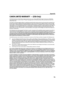 Page 65Appendix
63
CANON LIMITED WARRANTY  --- (USA Only)
The limited warranty set forth below is given by Canon U.S.A., Inc. (“Canon USA”) with respect to the new or refurbished 
Canon-brand printer or scanner  (each a “Product”) packaged with this limited warranty, when purchased and used in the 
United States only.  
The Product is warranted against defects in materials and workmanship under normal use and service (a) for a period of one 
(1) year from the date of original purchase when delivered to you in...