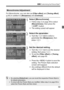 Page 59
59
3 Customizing the Picture Style N
For Monochrome, you can also set [ Filter effect] and [Toning effect ] 
(p.60) in addition to [ Sharpness] and [Contrast ].
1Select [Monochrome].
 Follow step 2 on page 56 to select 
[Monochrome ], then press the 
< C > button.
X The setting screen will appear.
2Select the parameter.
  Turn the < 5> dial to select a 
parameter like [ Sharpness], then 
press < 0>.
3Set the desired setting.
  Turn the < 5> dial to set the desired 
setting, then press < 0>.
  To set the...