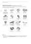 Page 170Optional Accessories
170
Optional Accessories
The following optional accessories are compatible with this camcorder. Select accessories are 
described in more detail in the following pages.
NOTES
• Accessories that are compatible with the Advanced Accessory Shoe cannot be attached to this  camcorder. Look for the  Mini ADVANCED SHOE  logo to ensure compatibility with the mini 
advanced shoe.
 (Availability differs from area to area)
VL-5 Video Light VFL-2 Video Flash  LightWM-V1 Wireless 
Microphone...