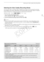 Page 45Selecting the Video Quality (Recording Mode)
45
Selecting the Video Quality (Recording Mode)
The camcorder offers 5 recording modes. Changing the recording mode will change the recording 
time available on the memory. Select MXP or FXP mode for better movie quality; select LP mode for 
longer recording times. The following table gives approximate recording times.
1 Open the [Recording Mode] screen.
[FUNC.] > [MENU]  > r  >  [Recording Mode]
2 Touch the desired recording mode and then touch [ X].
NOTES
•...