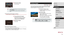 Page 11511 5
Erasing Images
 Still Images  Movies
You can choose and erase unneeded images one by one. Be careful 
when erasing images, because they cannot be recovered. However, 
protected images (=
 113) cannot be erased.
1 Choose an image to erase.
 z
Drag left or right across the screen to 
choose an image.
2 Erase the image.
 zPress the [] button, and then choose 
[] in the menu ( = 28).
 z
After [Erase?] is displayed, touch [Erase].
 zThe current image is now erased.
 zTo cancel erasure, touch [Cancel].
 ●...