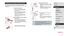 Page 172172
3 Charge the battery pack.
 zCA-DC30 : Flip out the plug (1) and plug 
the compact power adapter into a power 
outlet (2).
 z CA-DC30E : Plug the power cord into the 
compact power adapter, then plug the 
other end into a power outlet.
 z Charging begins and the USB charge 
lamp lights up.
 zThe lamp turns off when charging 
finishes.
 zRemove the compact power adapter from 
the power outlet and the interface cable 
from the camera.
 ● To protect the battery pack and keep it in optimal condition, do...