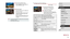 Page 176176
Configuring Print Settings
 Still Images  Movies
1 Access the printing screen.
 zFollow steps 1 – 5 in “Easy Print” 
(= 175) to access this screen.
2 Configure the settings.
 z
Touch an item, and on the next screen, 
choose an option. Press the [] button to 
return to the printing screen.
Default Matches current printer settings.
Date Prints images with the date added.
File No. Prints images with the file number added.
Both Prints images with both the date and file 
number added.
Off –
Default...