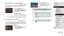 Page 8282
2 Configure the setting.
 zPress the [] button, and then 
specify a value by touching or dragging 
the bar on the setting screen.
 ● Focus bracketing is only available in [] mode ( = 87). ●
Continuous shooting ( = 42) is not available in this mode.
 ●
You can also access the setting screen in step 2 by pressing the 
[] button in step 2 of “Shooting in Manual Focus Mode” 
( = 81). ●
Three shots are taken, regardless of any quantity specified in [] 
( = 41). ●
In [Blink Detection] mode ( = 51), this...