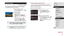 Page 11811 8
Erasing Multiple Images at Once
You can choose multiple images to erase at once. Be careful when 
erasing images, because they cannot be recovered. However, protected 
images (=
 115) cannot be erased.
Choosing a Selection Method
1 Access the setting screen.
 z
Press the [] button, and then 
choose [Erase] on the [1] tab 
( = 31).
2 Choose a selection method.
 z
Press the [][] buttons or turn the [] 
dial to choose a selection method, and 
then press the [
] button.
 z To return to the menu screen,...