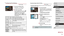 Page 181181
Cropping Images before Printing
 Still Images  Movies
By cropping images before printing, you can print a desired image area 
instead of the entire image.
1 Choose [Cropping].
 zAfter following step 1 in “Configuring Print 
Settings” ( = 181) to access the printing 
screen, choose [Cropping] and press the 
[
] button.
 z A cropping frame is now displayed, 
indicating the image area to print.
2 Adjust the cropping frame as 
needed.
 zTo resize the frame, move the zoom lever 
or turn the [] dial.
 zTo...