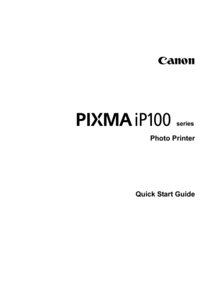 Page 3Photo Printer
Quick Start Guide
series 