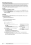 Page 3228Routine Maintenance
Print Head Cleaning
Clean the Print Head if lines are missing or if  white streaks appear in the printed nozzle check 
pattern. Cleaning unclogs the nozzles and restores  the print head condition. Note that cleaning the 
Print Head causes used ink to be absorbed in t he ink absorber. Cleaning the Print Head consumes 
ink, so perform Print Head Cleaning only when necessary.
If you click  Cleaning on the Pattern Check  dialog box that is displayed after printing the nozzle 
check...