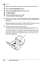 Page 5652Routine Maintenance
1Make sure that the printer is on, and then remove any paper from the Rear Tray.
2Open the Canon IJ Printer Utility  dialog box.
3Make sure that Cleaning is selected in the pop-up menu.
4Click Roller Cleaning .
5Confirm the displayed message and click  OK.
The Paper Feed Roller will rotate as they clean.
6Make sure that the Paper Feed Roller stops rotating. When the message appears, 
load three or more sheets of A4 or Letter-sized plain paper in portrait orientation in 
the Rear...