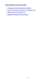 Page 186About Network Communication
Changing and Confirming Network Settings
Screens for Network Connection of IJ Network Tool
Other Screens of IJ Network Tool
Appendix for Network Communication
186 