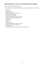 Page 261Legal Limitations on Use of Your Product and Use of ImagesIt may be unlawful to print the following documents.
The list provided is non-exhaustive. When in doubt, check with a legal representative in your jurisdiction.