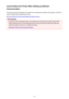 Page 421Cannot Detect the Printer When Setting up Network
Communication
If the printer could not be detected on the network when setting up the network communication, confirm the
network settings before redetecting the printer.
Cannot Detect the Printer during Wireless LAN Setup: Check 1
Important
