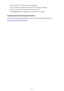 Page 432"XXX.XXX.XXX.XXX" is the IP address of the target device.If the communication is available, a message such as the following is displayed.Reply from XXX.XXX.XXX.XXX: bytes=32 time=10ms TTL=255
When  Request timed out  is displayed, the communication is not available.
Checking the Network Setting Information
To check the network setting information of the printer, print out the network setting information.
Printing Out Network Setting Information
432 