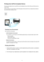 Page 73Printing from AirPrint Compliant DeviceThis document explains how to use AirPrint to print wirelessly from your iPad, iPhone and iPod touch to a
Canon printer.
AirPrint enables you to print photos, email, Web pages and documents from your Apple device directly to your printer without installing a driver.
Checking Your Environment
First, check your environment.
