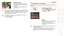 Page 5050
1
2
3
4
5
6
7
8
9
10
Cover 
Before Use
Common Camera 
Operations
Advanced Guide
Camera Basics
Auto Mode / 
Hybrid Auto Mode
Other Shooting 
Modes
Tv, Av, M, and 
C Mode
Playback Mode
Wi-Fi Functions
Setting Menu
Accessories
Appendix
Index
Basic Guide
P Mode
2 Check the focus.
zzPress the shutter button halfway. The 
face detected as the main subject is now 
magnified.
zzTo restore the original setting, choose 
[Off] in step 1.
•	 The
	area	in	focus	will	not	be	magnified	when	you	press	the	shutter...