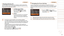 Page 8484
1
2
3
4
5
6
7
8
9
10
Cover 
Before Use
Common Camera 
Operations
Advanced Guide
Camera Basics
Auto Mode / 
Hybrid Auto Mode
Other Shooting 
Modes
Tv, Av, M, and 
C Mode
Playback Mode
Wi-Fi Functions
Setting Menu
Accessories
Appendix
Index
Basic Guide
P Mode
Still Images
Shooting with Servo AFThis mode helps avoid missing shots of subjects in motion, because the 
camera continues to focus on the subject and adjust the exposure as long\
 
as you press the shutter button halfway.
1	 Configure	the...