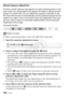 Page 106106 Š Video
Manual Exposure Adjustment
At times, backlit subjects may appear too dark (underexposed) or sub-
jects under very strong lights may appear too bright or glaring (overex-
posed). To correct this, you can adjust the exposure manually or use 
the Touch AE function to automatically set the optimal exposure for the 
subject you select. This is convenient when the brightness of the sub-
ject you want to shoot is noticeably brighter/darker than the general 
brightness of the image.
Operating modes:...