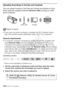 Page 174174 Š Wi-Fi Functions
Uploading Recordings to YouTube and Facebook
You can upload movies to YouTube and movies and photos to Face-
book using the supplied software Network Utility running on a Win-
dows computer.
POINTS TO CHECK
• If you have not done so already, complete the Wi-Fi network setup  (A 165) and file transfer destination setup ( A170) in advance.
General requirements
• A computer correctly connected to a network with the supplied soft- ware  Network Utility  correctly installed, configured...