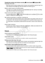 Page 205Additional Information Š 205
Changing the operating mode between recording (Ü)/record pause ( Û)/playback ( Ð) 
takes longer than usual.
- When the memory contains a large number of  scenes, some operations may take longer than 
usual. Save your recordings ( A146) and initialize the memory ( A41).
Movies or photos cannot be recorded properly. - This may occur as movies and photos are recorded/deleted over time. Save your recordings (A 146) and initialize the memory ( A41).
Cannot record a photo while...