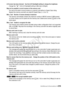 Page 215Additional Information Š 215
LCD screen has been dimmed   Use the [LCD Backlight] setting to change the brightness- Change the q  >  [LCD Backlight] setting to [Normal] or [Bright].
May not be possible to record movies on this memory card - You may not be able to record movies on a memory card without a Speed Class rating.  Replace the memory card with one rated SD Speed Class 2, 4, 6 or 10.
Mem. Card   Number of scenes already at maximum - The memory card already contains the maximum number of AVCHD...