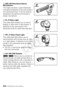 Page 234234 Š Additional Information 
Ag DM-100 Directional Stereo 
Microphone
This highly sensitive, super-directional 
microphone attaches to the camcorder’s 
mini advanced shoe. It can be used as 
directional microphone (monaural) or 
stereo microphone.
Ah VL-5 Video Light
This video light enables you to record 
brightly in color even in dark places. It 
attaches to the camcorder’s mini 
advanced shoe for cable-free operation.
Aj VFL-2 Video Flash Light
This video flash light allows you to 
record photos and...