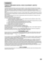 Page 245  245
CANON CONSUMER DIGITAL VIDEO EQUIPMENT LIMITED 
WARRANTY
The limited warranty set forth below is given by Canon Canada Inc. (“Canon Canada”) with respect to Canon Consumer 
Digital Video Equipment (the “Equipment”) purchased in Canada. This limited warranty is only effective upon presentation of 
a bill of sale or other proof of purchase for this Equipment to a Canon Service Facility when repairs are required.
The Equipment is warranted under normal, non-commercial, personal use, against defective...