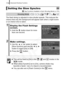 Page 116
Advanced Shooting Functions114
 See Functions Available in Each Shooting Mode  (p. 270).
The flash timing is adjusted to slow shutter speeds. This reduces the 
chance that only the background will appear dark when a night scene 
or an interior shot is taken.
Setting the Slow Synchro
Shooting Mode
1Display the Flash Settings 
screen.
1. Hold the   button down for more 
than one second.
2Make settings.
1.Use the   or   button to select 
[Slow Synchro] and use the   or   
button to select [On] or [Off].
2....