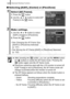 Page 122
Advanced Shooting Functions120
„Selecting [AiAF], [Center] or [FlexiZone]
1Select [AF Frame].
1.Press the   button.
2. Use the   or   button to select [AF 
Frame] in the   menu.
2Make settings.
1.Use the   or   button to select 
[AiAF], [Center] or [FlexiZone]. 
2. Press the   button.
• See  Changing the AF Frame Size 
([AiAF] or [FlexiZone] Selected)  
(p. 121).
• See  Moving the AF Frame ([AiAF] or [FlexiZone] Selected)  
(p. 122).
zAfter pressing the   button, you can use the  MENU button 
(or...