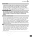 Page 225
List of Messages223
Cannot selectIn selecting the image range for categorizing via the My Category 
function, protecting images, erasi ng images or specifying print 
settings, you selected a starting image with a file number higher 
than the last image or a last image with a file number lower than the 
starting image. Or, you specified more than 500 images.
Communication error
The computer was unable to download the image due to the large 
amount of images (approx. 1000) stored on the memory card. Use a...